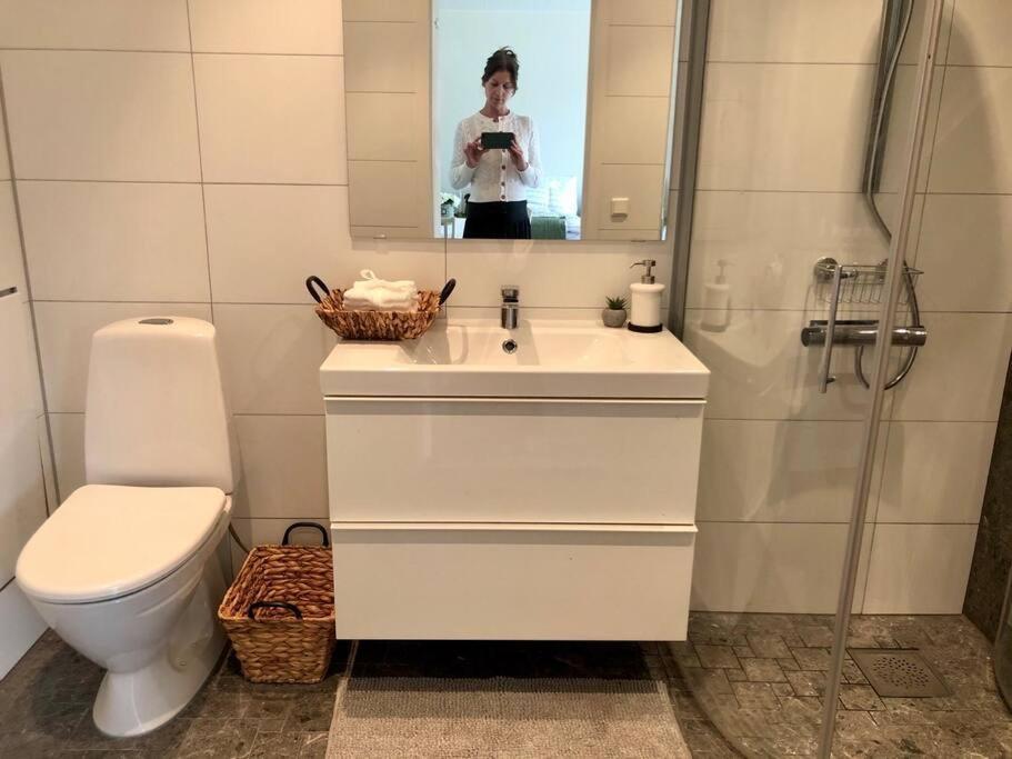 Cozy Modern Studio Apartment Stay Falkenberg Dış mekan fotoğraf